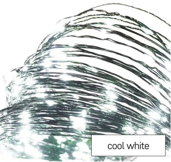 Catena LED natalizia da esterno 75xLED/12,5m IP44 bianco freddo