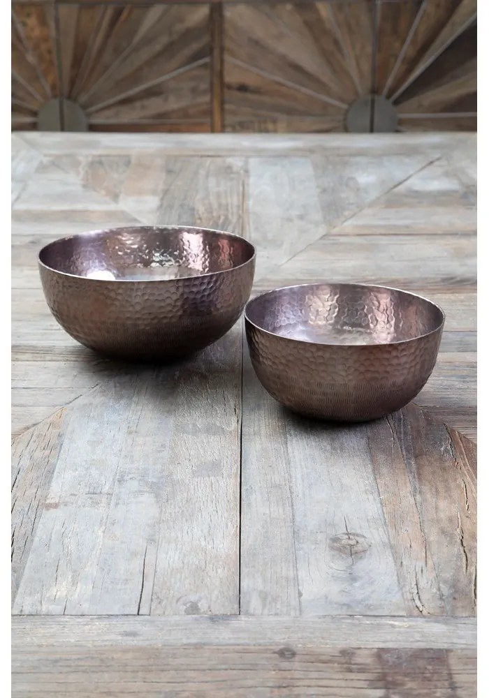 Set di ciotole da portata in metallo color rame 2 pz ø 26 cm Solis - Premier Housewares