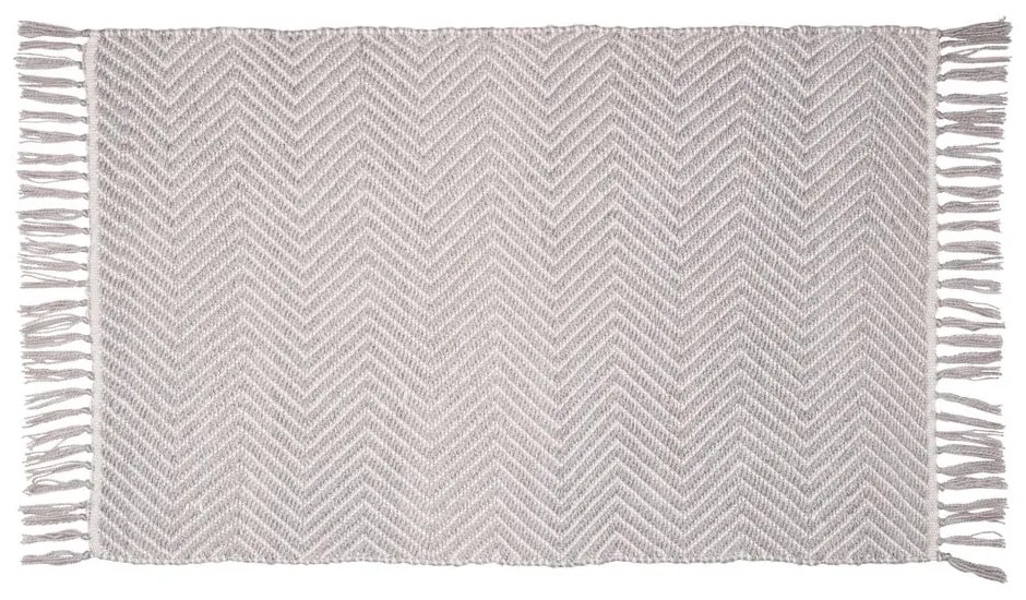 Tappeto da bagno grigio in plastica riciclata , 50 x 80 cm Gata - Wenko