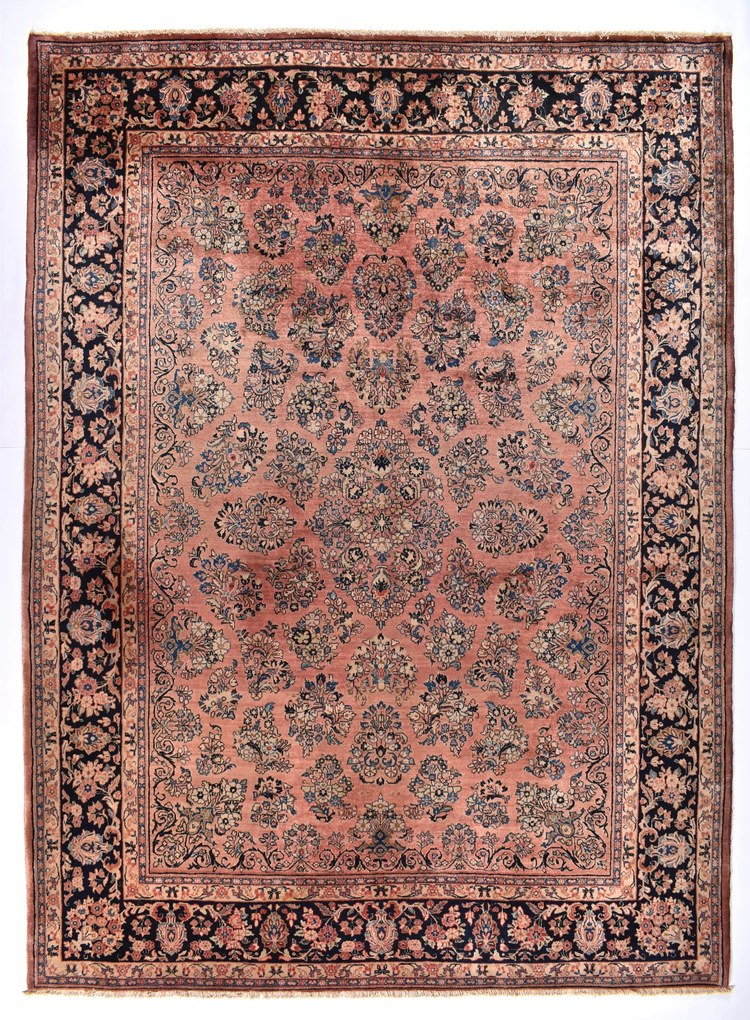 Sarouk Tappeto persiano 270x370 Rosa (Iran) Annodato A Mano