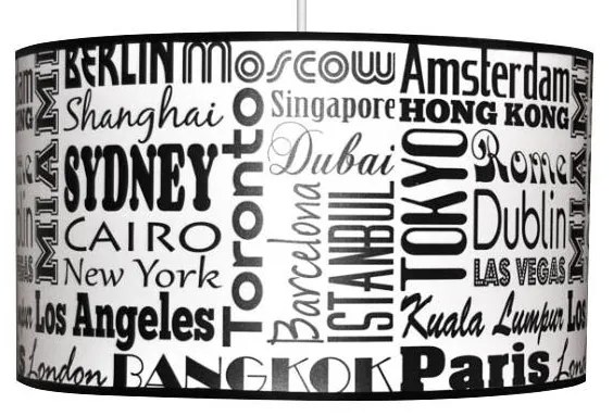 Lampadario CITY 1xE27/60W/230V