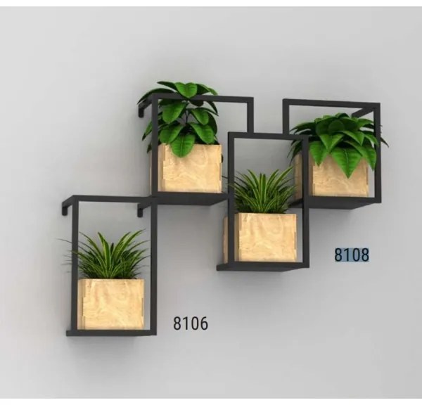 Vaso da fiori da parete 30x18 cm