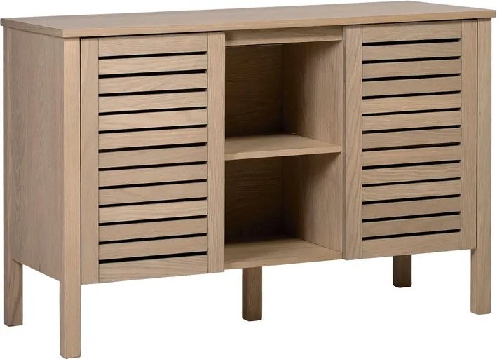 Mobile da bagno a terra L 120 x H 78 x P 50 cm rovere, 2 ante HOMESIGHT Talix