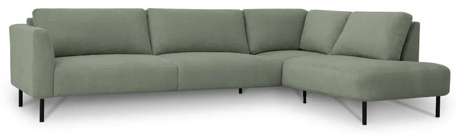 Divano angolare verde (angolo destro) Hero - Scandic