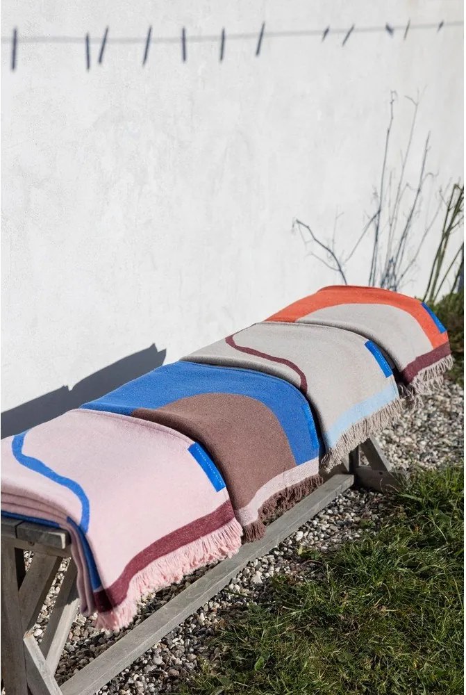 Coperta beige 130x175 cm Studio – Mette Ditmer Denmark