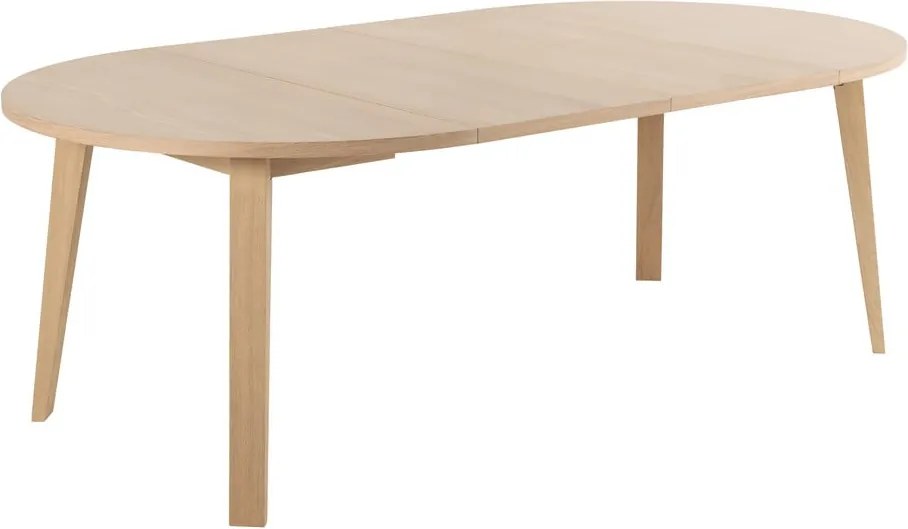 Set di piani d'appoggio aggiuntivi per tavoli da pranzo con effetto rovere 2 pz 120x50 cm A-Line - Actona