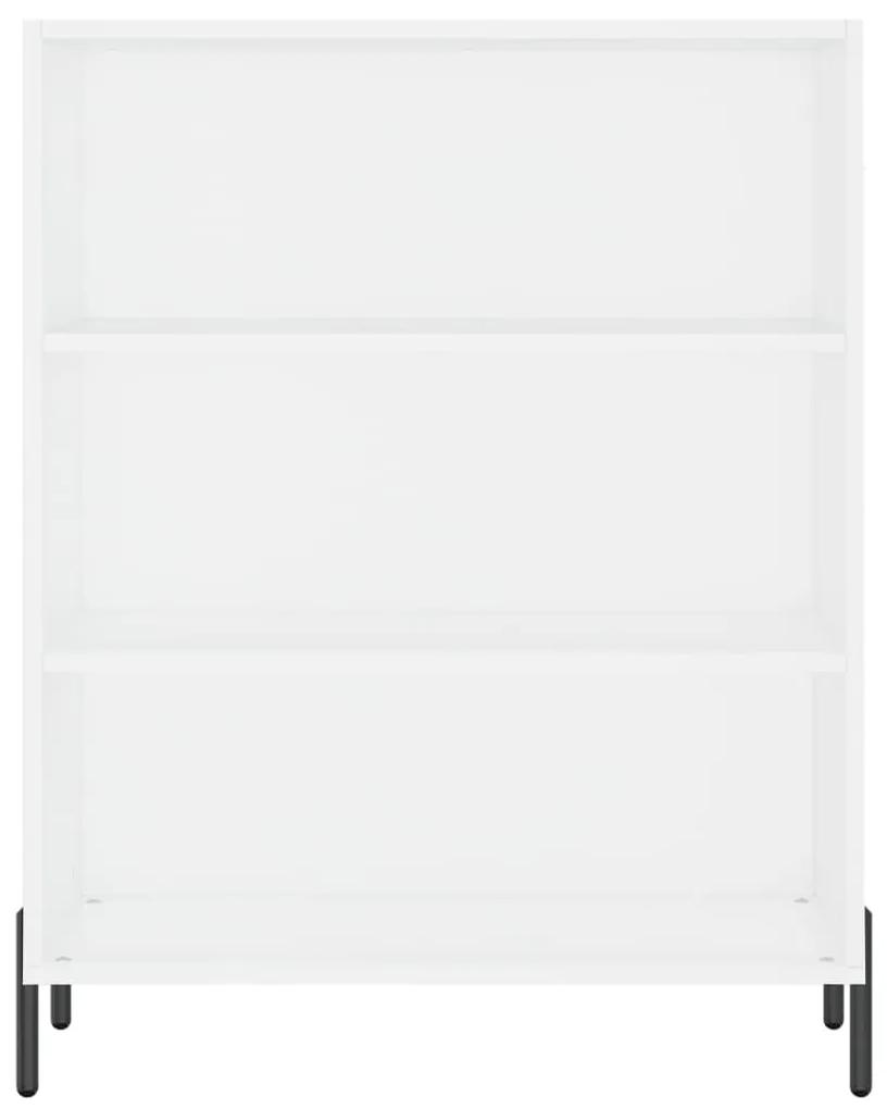 Scaffale Bianco 69,5x32,5x90 cm in Legno Multistrato