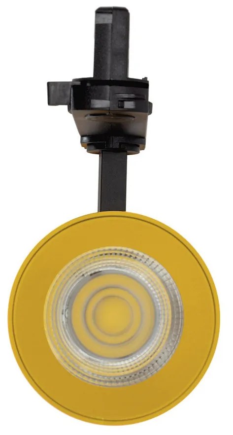 Faro LED 30W Trifase Giallo CRI92 Bianco Variabile 38° - Bridgelux LED Colore Bianco Variabile CCT
