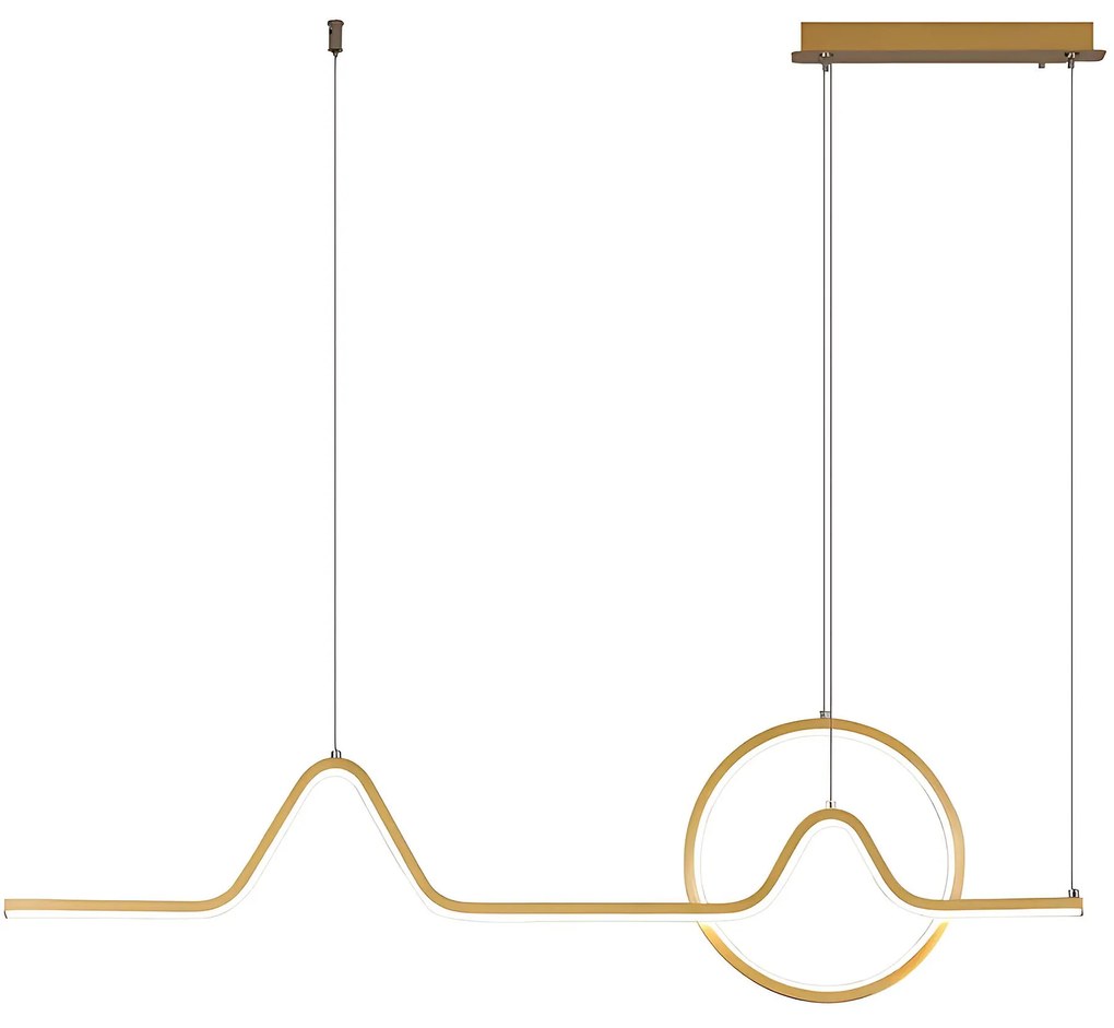 Lampada LED LHJ022-CP 120 cm GOLD