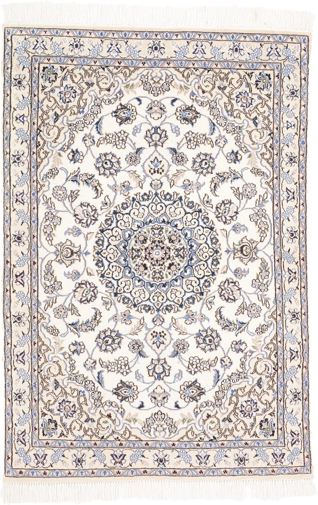 Nain Tappeto persiano 100x140 (Iran) Annodato A Mano