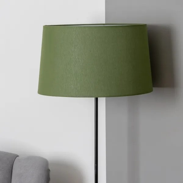 Brilagi - Lampada da terra LED CERIA 1xE27/40W/230V Ø 45 cm verde/nero