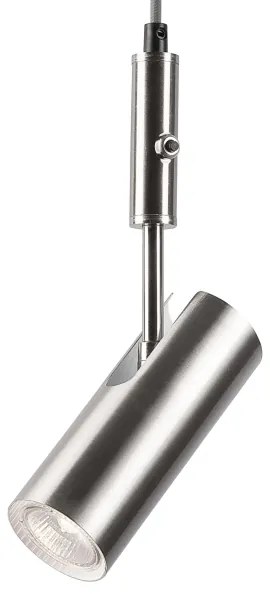 Lampadario a sospensione con filo ALMA 1xGU10/35W/230V cromo