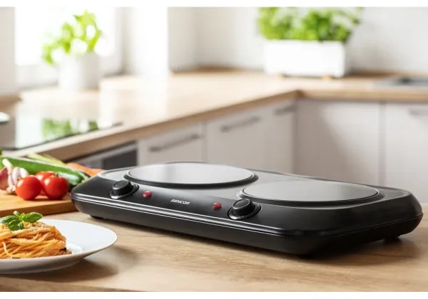 Sencor - Doppia cucina in vetroceramica 2400W/230V