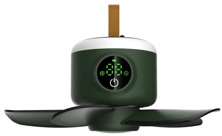 Ventilatore da soffitto Fly verde, D. 21 cm SULION