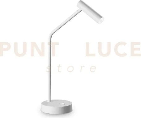 Easy lampada da tavolo in metallo orientabile con interruttore led ...