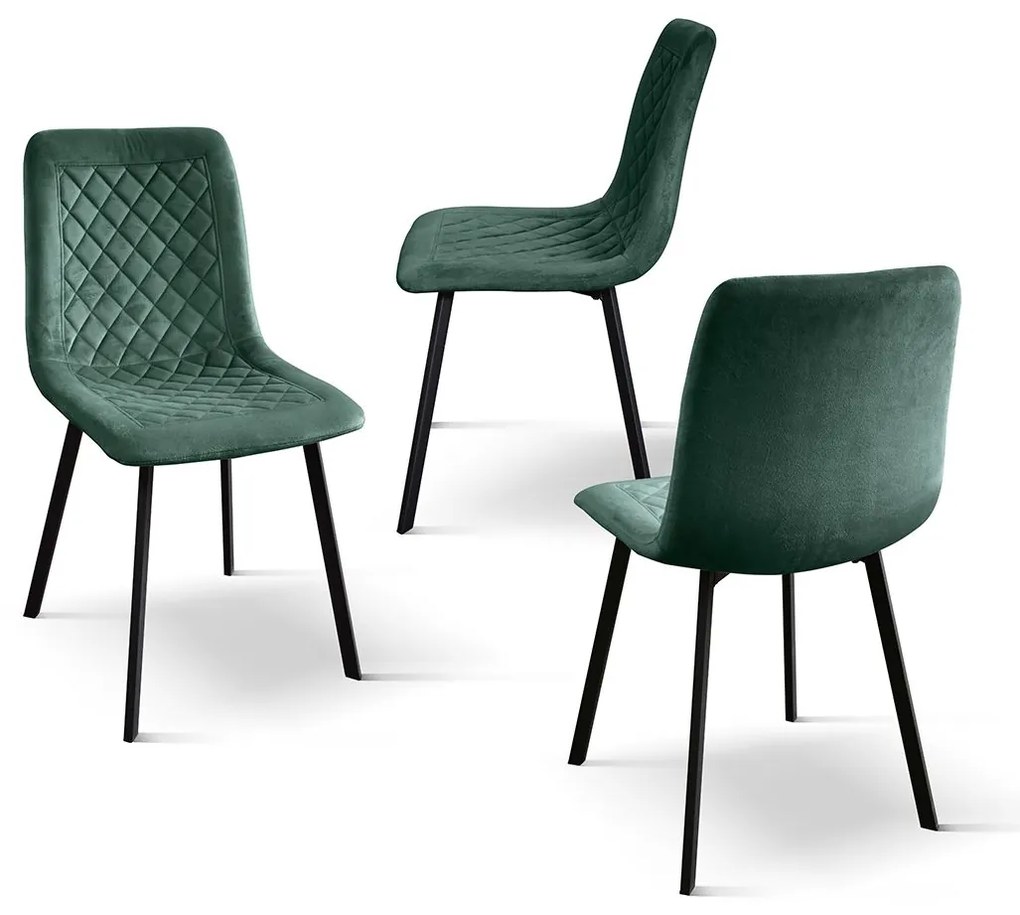 AULENA - sedia di design moderno in velluto