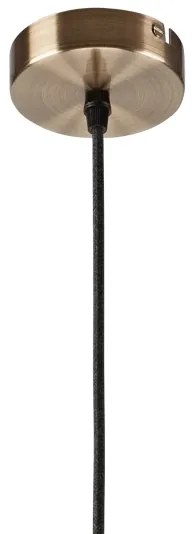 Lampadario su filo  ASTA 1xE27/60W/230V bronzo