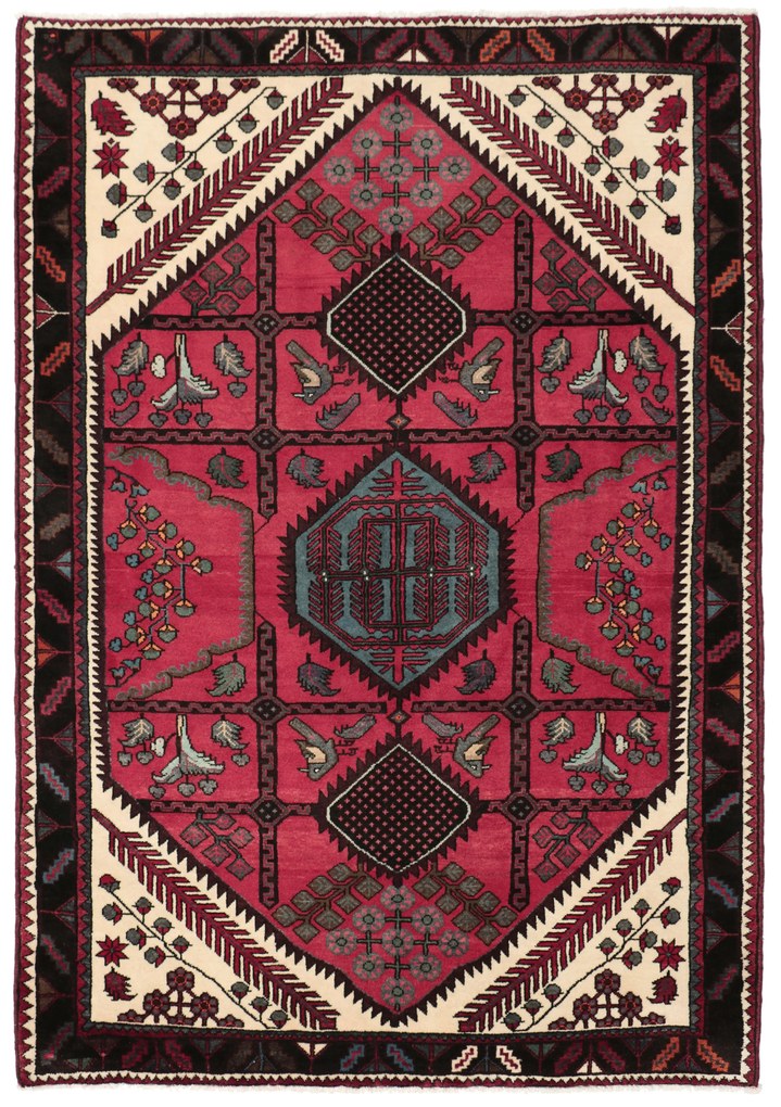 Hamedan Tappeto 250x170 (Iran) Annodato A Mano