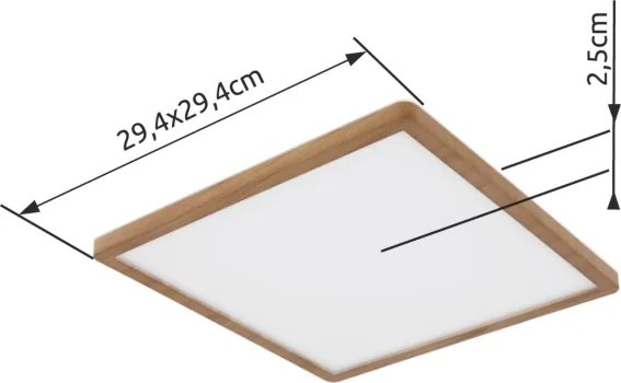 Globo 41563-18WW - Lampada LED dimmerabile da bagno SAPANA LED/18W/230V IP44