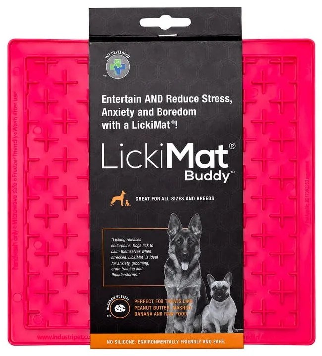 Leccare il cuscinetto Buddy Pink - LickiMat