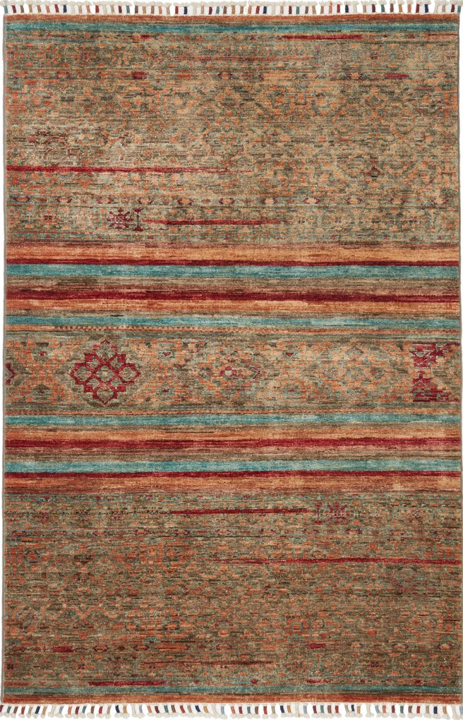 Samarkand Tappeto orientale 100x150 (Pakistan) Annodato A Mano