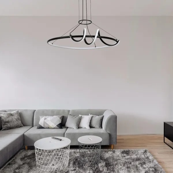 Rabalux 72022 - Lampadario a sospensione con filo LED dimmerabile MENAZI LED/46W/230V 3000-6500K + +TC