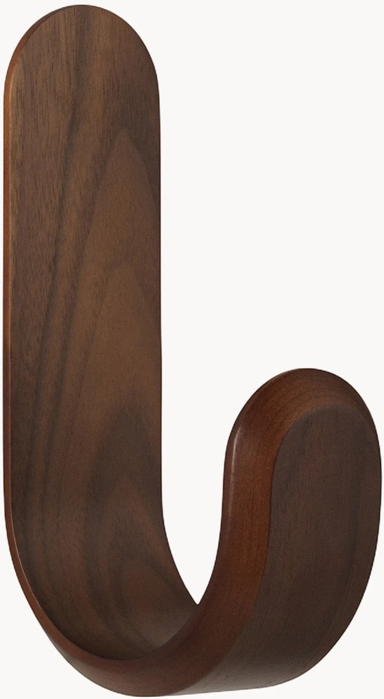 Gancio da parete in legno Curve