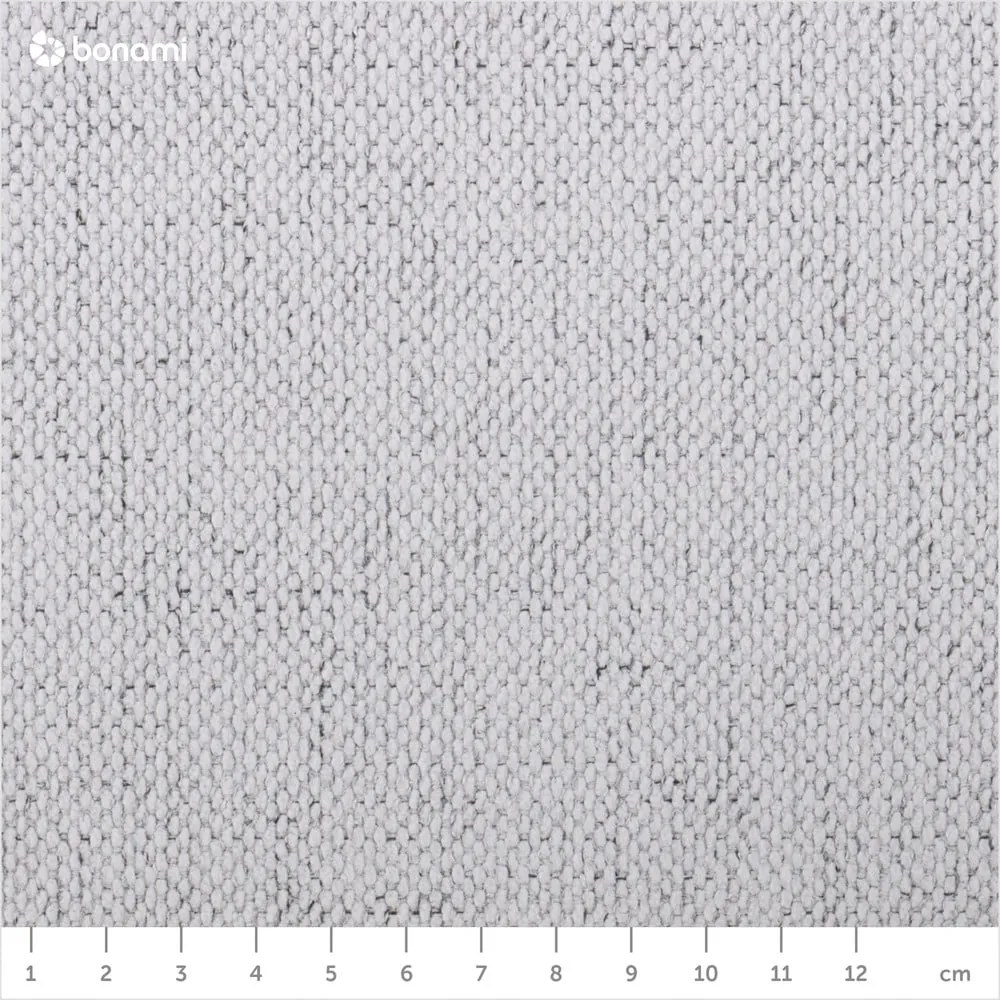 Letto matrimoniale imbottito grigio chiaro con vano contenitore con griglia 160x200 cm Jagna - Bobochic Paris