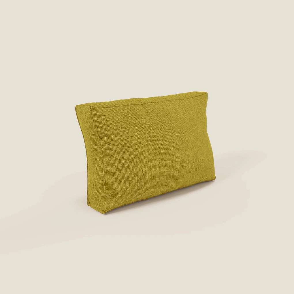 BonBon cuscino schienale – disponibile in 2 misure e tessuto smacchiabile T23 giallo sole