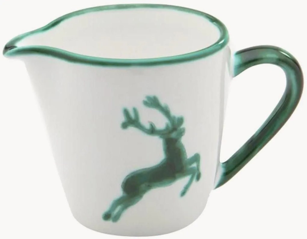 Brocca latte fatta a mano Grüner Hirsch
