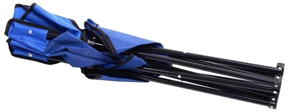 Sedia da campeggio pieghevole blu