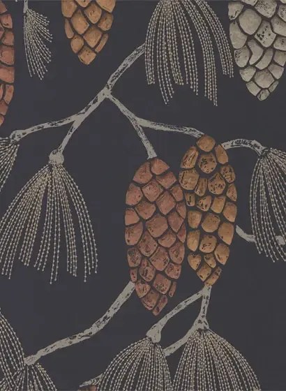 Tapete Epitome von Harlequin - Copper/ Gold/ Sepia