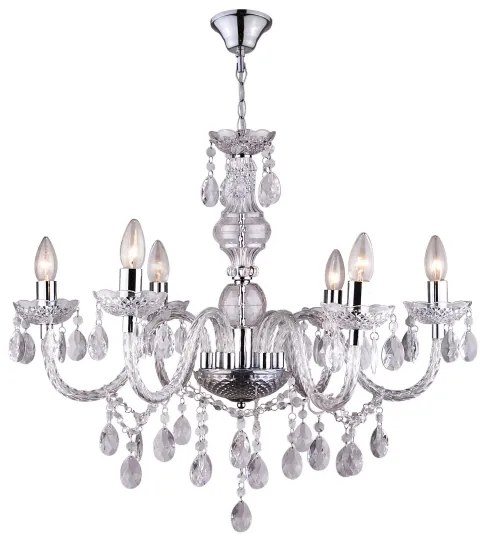 GLOBO 63116-6 - Lampada a sospensione CUIMBRA I 6xE14/40W