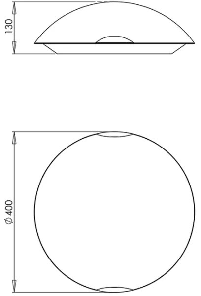 Fabas 3061/65/102 - Plafoniera KENT 2xE27/60W/230V