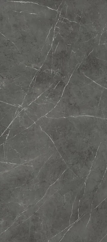 Piastrella da rivestimento interno in gres porcellanato 120 x 280 cm rettificato grigio lucido Marmotech traffico medio (pei 2/5) Sp. 6 mm 3.36 mq