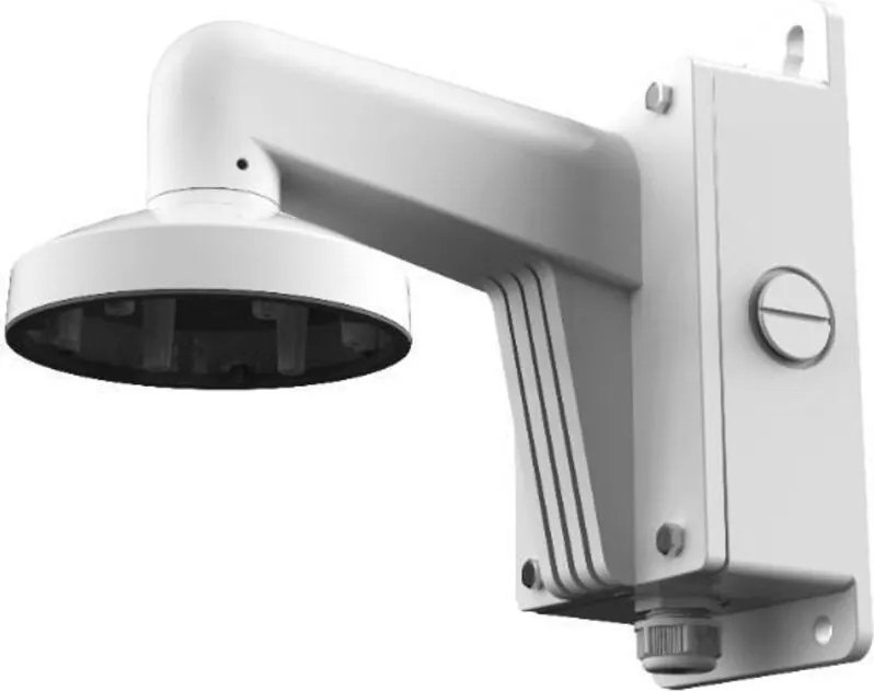 Hikvision supporto a parete bianco per telecamera dome robusta