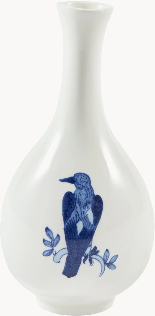 Vaso in porcellana Small Bird, alt. 17 cm