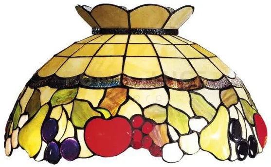 Fruit solo paralume in vetro tiffany  d.55cm