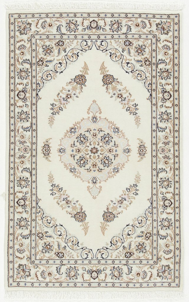 Nain Tappeto 130x80 (Iran) Annodato A Mano