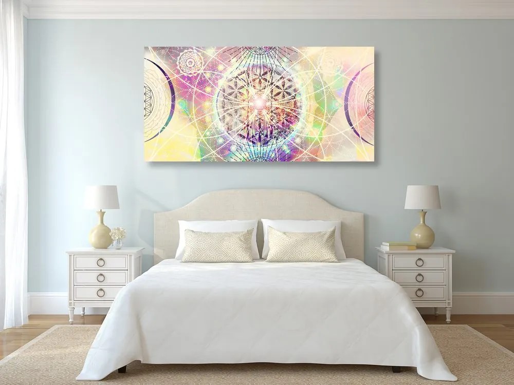 Quadro su tela – Mandala in design interessante
