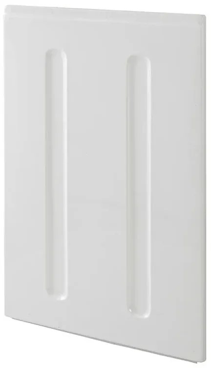 Pannello laterale 62x86 sagomato per vasca con apertura esterna dx e sx
