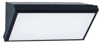 Brilagi - Applique LED da esterno con sensore TRIANGLE LED/20W/230V nera