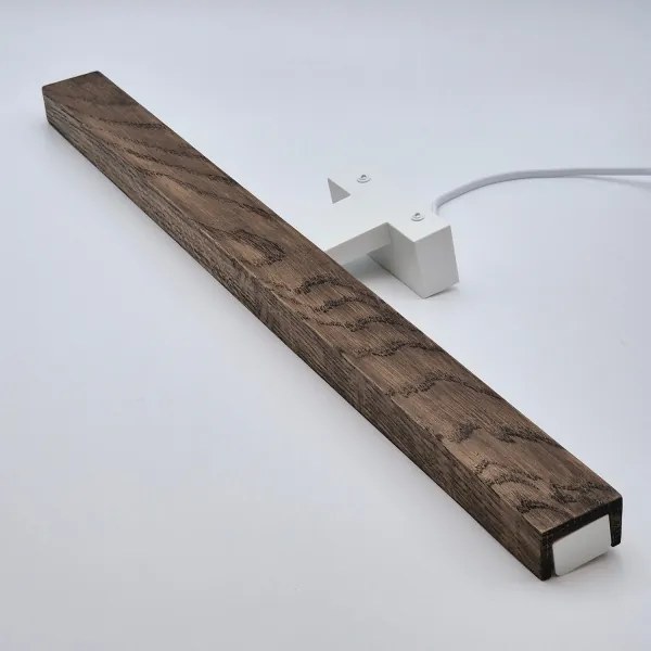 Brilagi-Illuminazione a LED per specchi da bagno WOODY MIRROR LED/12W/230V IP44 quercia/bianco