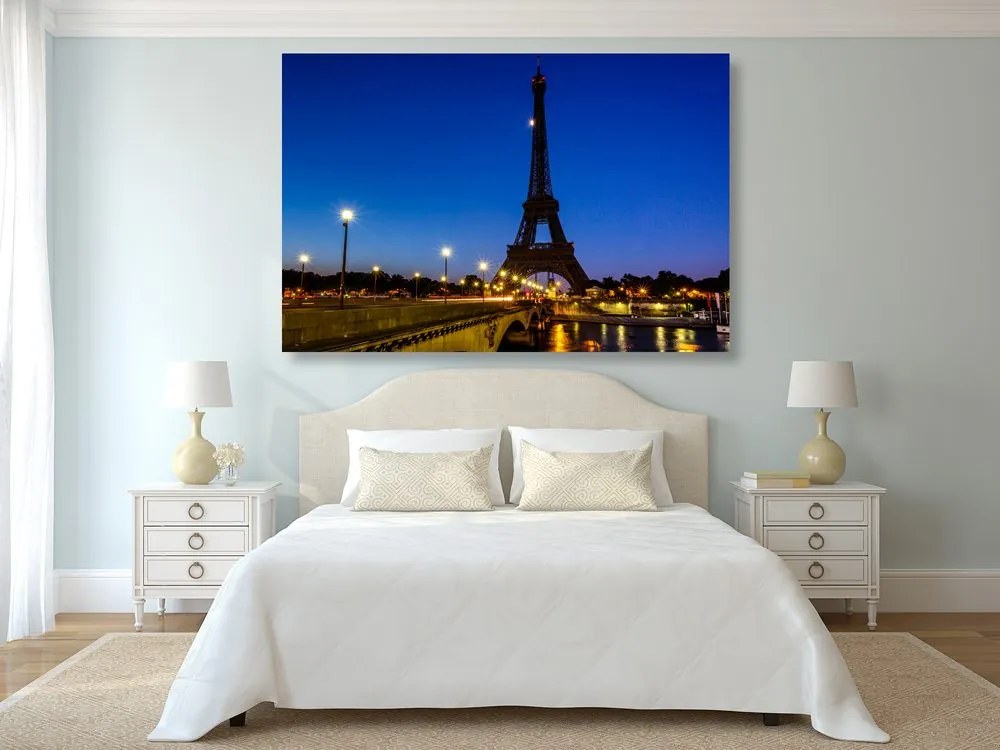 Quadro su tela – Torre Eiffel di notte
