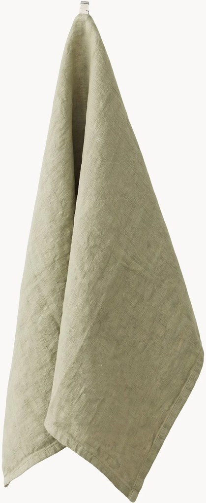 Strofinaccio in lino Sage