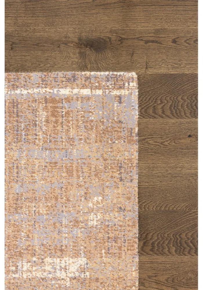 Tappeto in lana marrone 200x300 cm Layers - Agnella