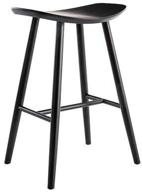 Sgabello da bar di design nero 65 cm DEMORY