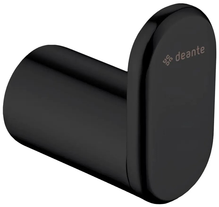 Deante ADR_N111 - Gancio da parete ROUND nero