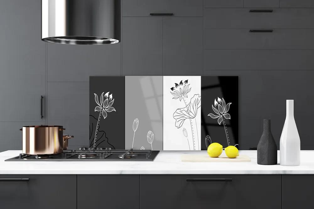 Schienali cucina Grafica di astrazione 100x50 cm