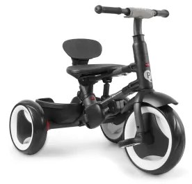 QPlay - Triciclo 3 in 1 per bambini RITO EVA PLUS blu